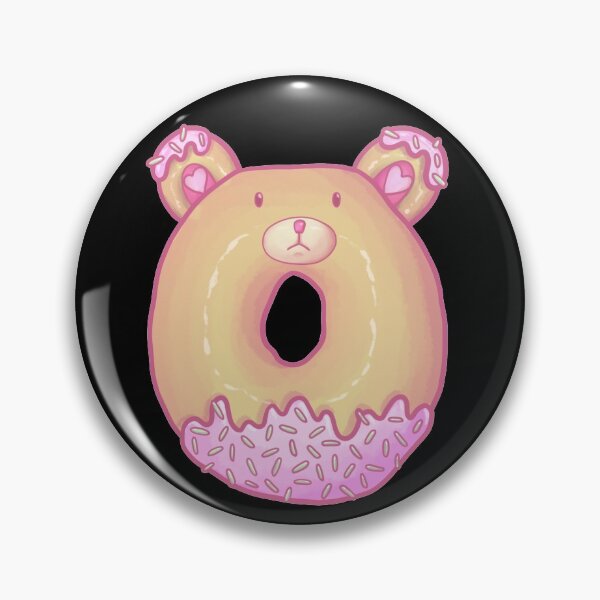 Item preview, Donut bear (black) designed and sold by ibyrd-7.