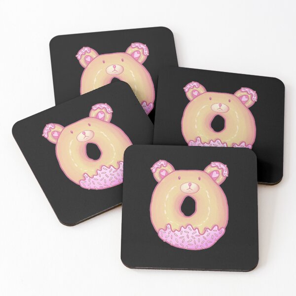 Item preview, Donut bear (black) designed and sold by ibyrd-7.