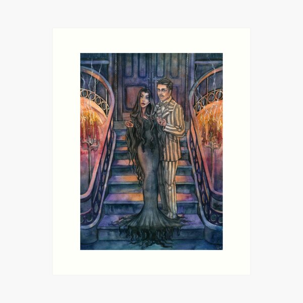 Item preview, Morticia and Gomez designed and sold by mialaia.