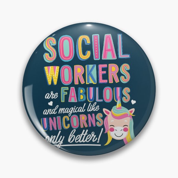 Artikelvorschau, Social Workers are like Unicorns Gift Idea entworfen und verkauft von betternotes.