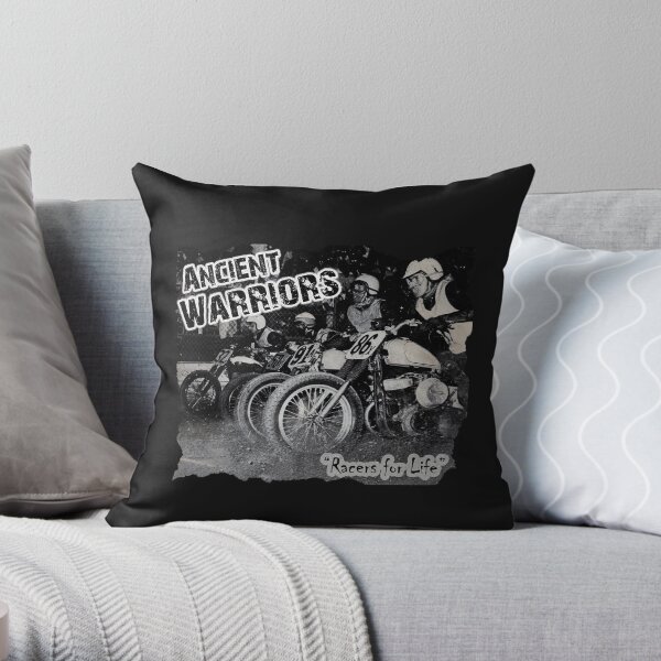 Ancient Warriors Throw Pillow