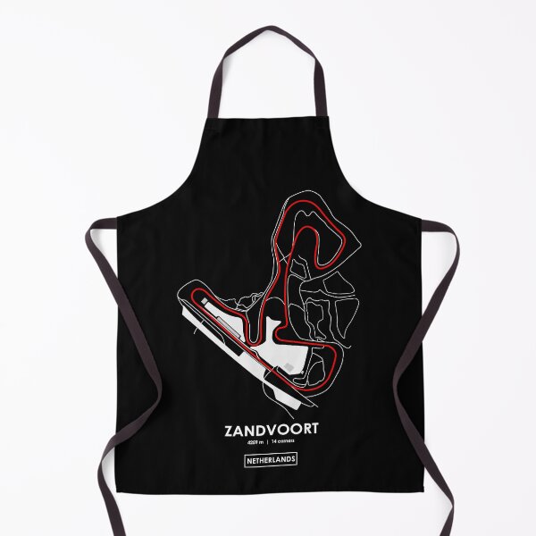 Item preview, ZANDVOORT - NETHERLANDS TRACK MAP 2.0 RED designed and sold by andreanastasio.