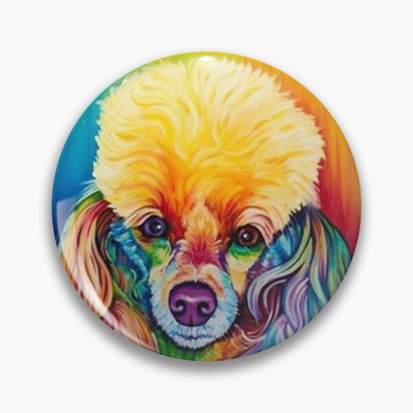 Item preview, Poodle cute pet dog dogs pets puppy art caniche pop art designed and sold by Coolstuff4you71.