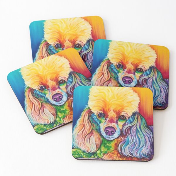 Item preview, Poodle cute pet dog dogs pets puppy art caniche pop art designed and sold by Coolstuff4you71.