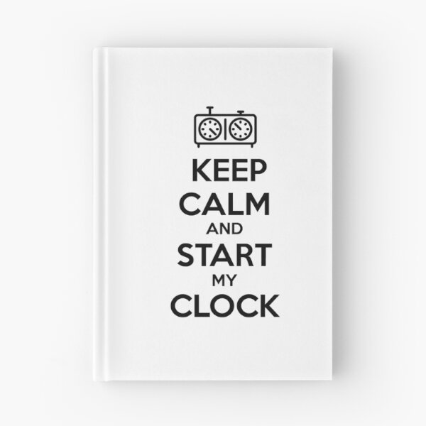 Item preview, Keep Calm and Start my Clock Chess Game designed and sold by Avgeek21.
