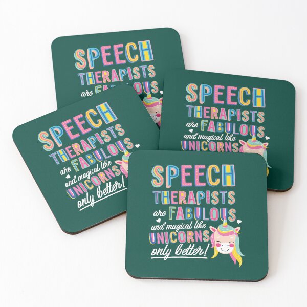 Item preview, Speech Therapists are like Unicorns Gift Idea designed and sold by betternotes.