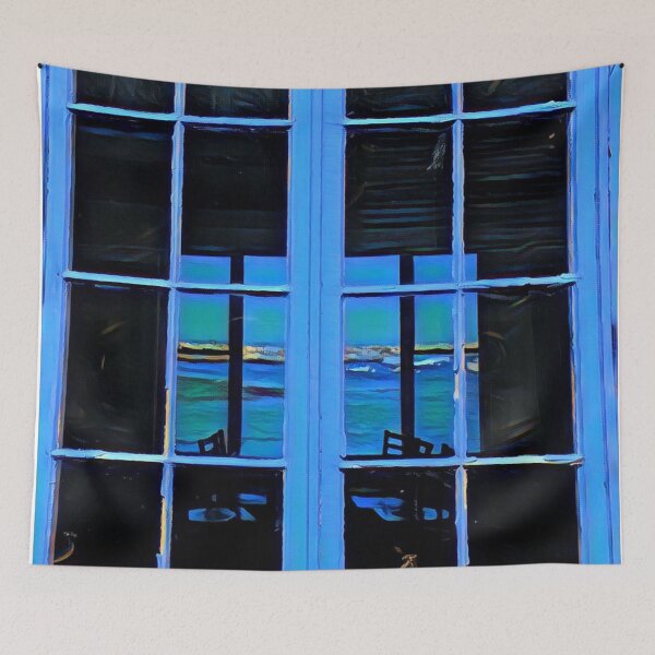 Item preview, Cottage in Blue designed and sold by blossomgirl33.