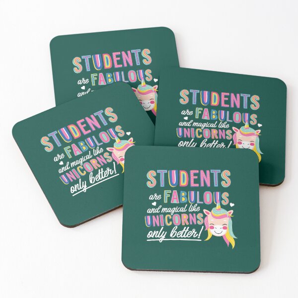 Item preview, Students are like Unicorns Gift Idea designed and sold by betternotes.