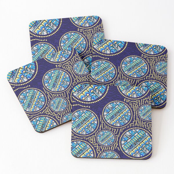 Item preview, Modern Egyptian Circles Repeat - Ancient Egyptian inspired  designed and sold by SemDesigns1.