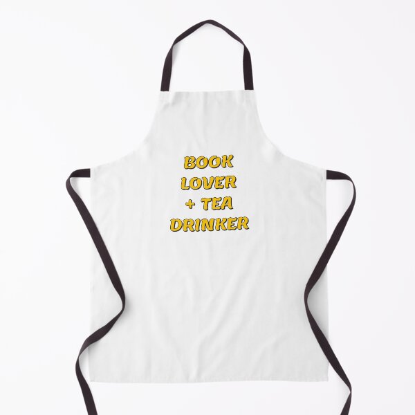 Item preview, BOOK LOVER + TEA DRINKER (yellow) designed and sold by Inspirationmotivation.