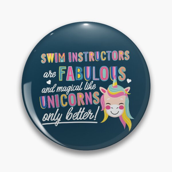 Item preview, Swim Instructors are like Unicorns Gift Idea designed and sold by betternotes.