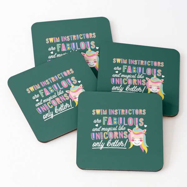 Item preview, Swim Instructors are like Unicorns Gift Idea designed and sold by betternotes.
