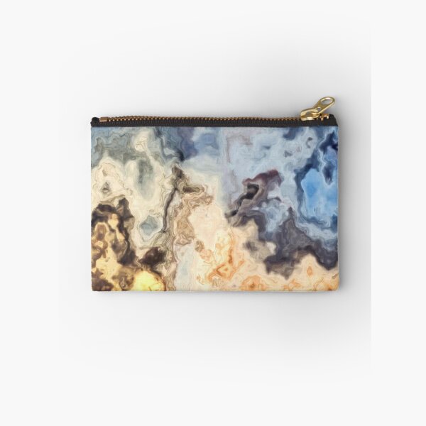 Item preview, Abstract Marbled sunset gold and blue sky designed and sold by Digibee.