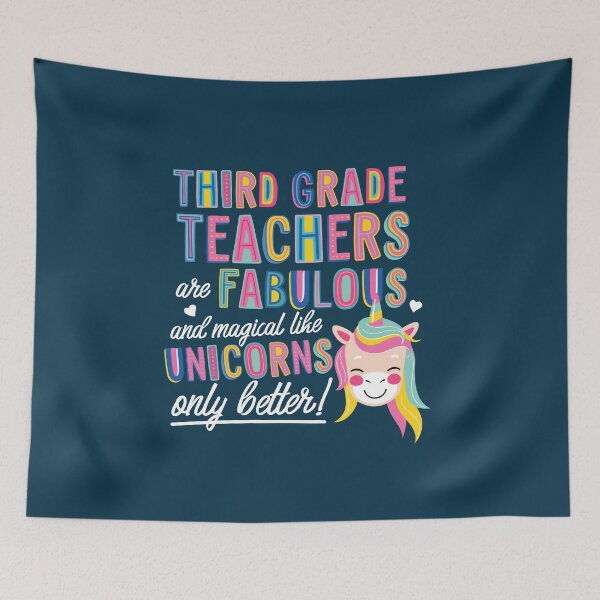 Item preview, Third Grade Teachers are like Unicorns Gift Idea designed and sold by betternotes.