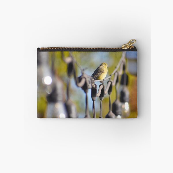 Item preview, Goldfinch And String Of Lights Photography By Concetta Ellis designed and sold by concettaellis.
