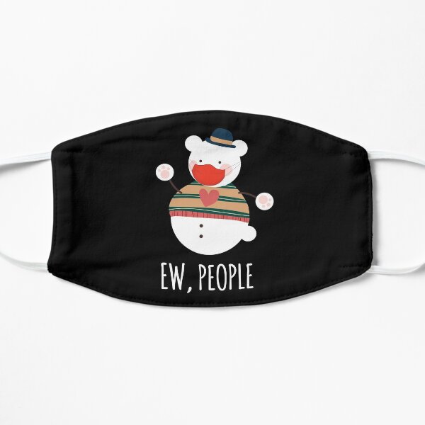 Ew People Masked Snowman Flat Mask