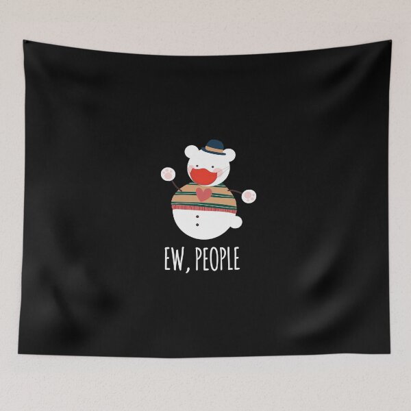 Item preview, Ew People Masked Snowman designed and sold by GoldenDov.