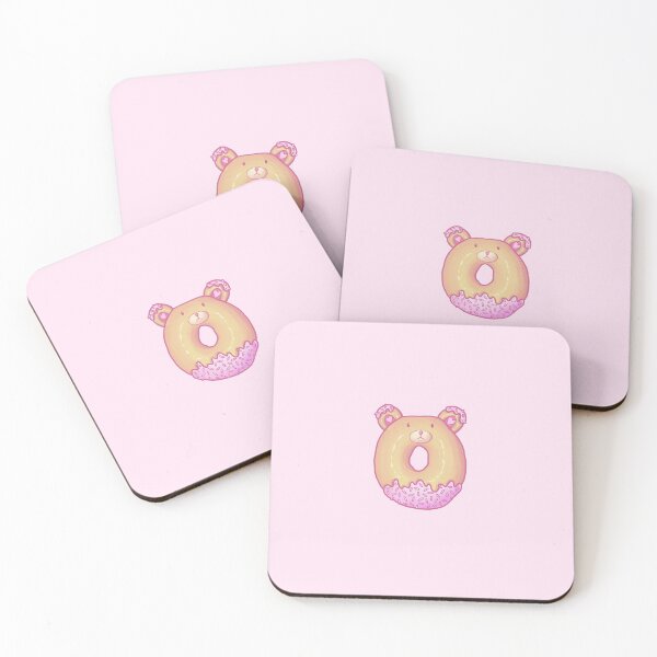 Item preview, Donut bear (pink) designed and sold by ibyrd-7.
