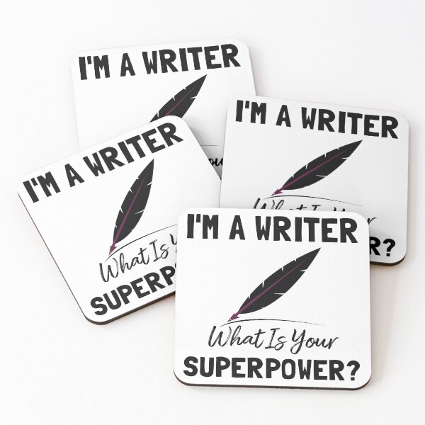 Item preview, i'm a writer what is your superpower ? designed and sold by Life Shop.