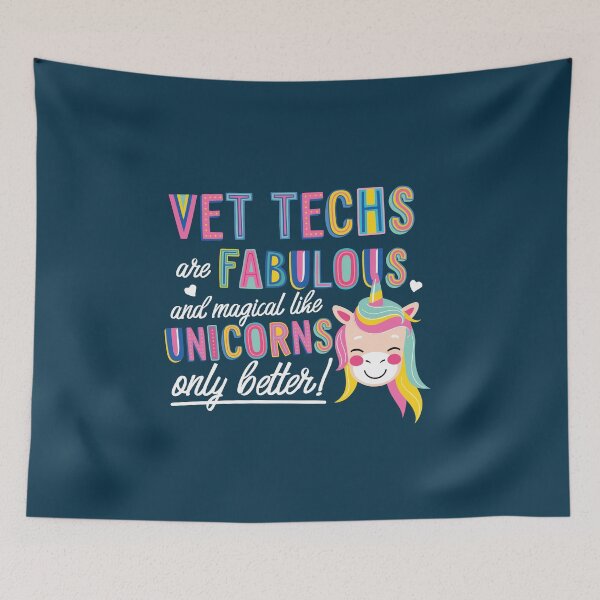 Item preview, Vet Techs are like Unicorns Gift Idea designed and sold by betternotes.