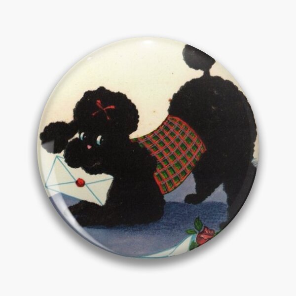 Item preview, Vintage sexy Poodle cute pet dog dogs pets puppy art caniche pop art designed and sold by Coolstuff4you71.