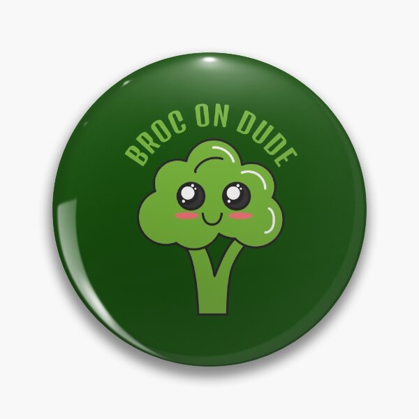 Item preview, Broc on dude Kawaii brocolli designed and sold by KawaiiPark.