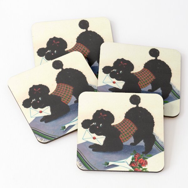 Item preview, Vintage sexy Poodle cute pet dog dogs pets puppy art caniche pop art designed and sold by Coolstuff4you71.