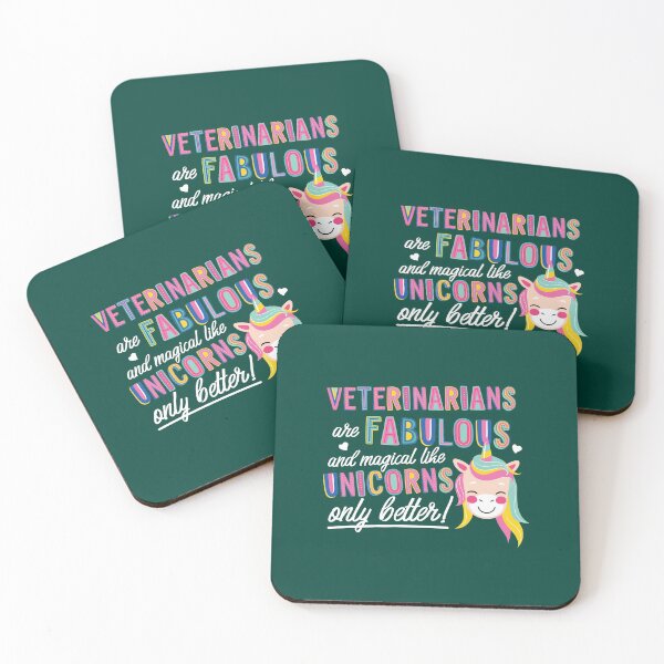 Item preview, Veterinarians are like Unicorns Gift Idea designed and sold by betternotes.