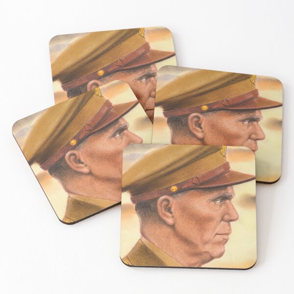 Item preview, General George Marshall Portrait - William Timym designed and sold by warishellstore.