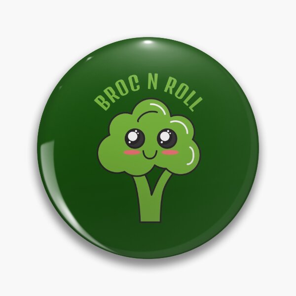 Item preview, Broc n roll Kawaii brocolli designed and sold by KawaiiPark.