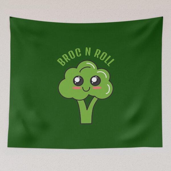 Item preview, Broc n roll Kawaii brocolli designed and sold by KawaiiPark.