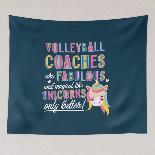 Artikelvorschau, Volleyball Coaches are like Unicorns Gift Idea entworfen und verkauft von betternotes.