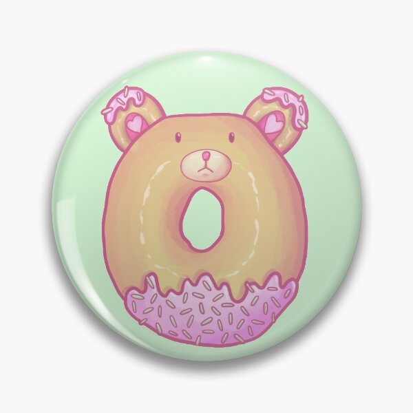 Item preview, Donut bear (green) designed and sold by ibyrd-7.