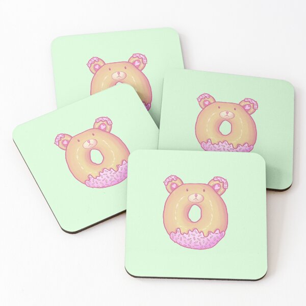Item preview, Donut bear (green) designed and sold by ibyrd-7.