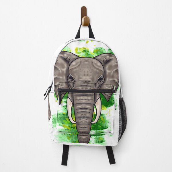 Item preview, Elephant with green folage designed and sold by Chillateez.