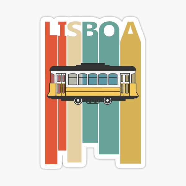 Aperçu de l'œuvre Tramway rétro de Lisbonne - Elétrico de Lisboa - Carreira 28 créée et vendue par Groenendijk.