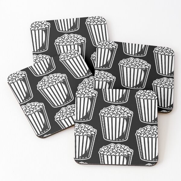 Item preview, Popcorn Black and White   designed and sold by TheSimpleMan.