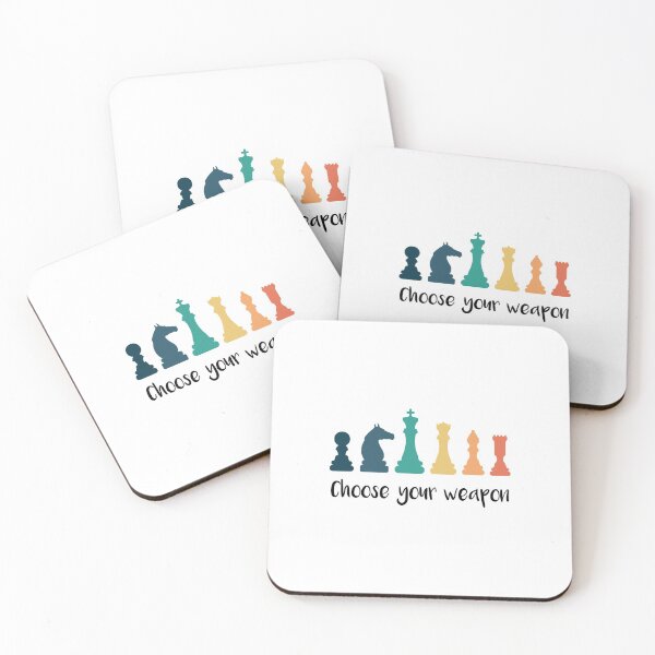 Item preview, Choose Your Weapon - Chess Game designed and sold by Avgeek21.