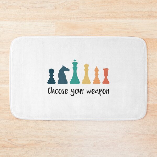 Item preview, Choose Your Weapon - Chess Game designed and sold by Avgeek21.