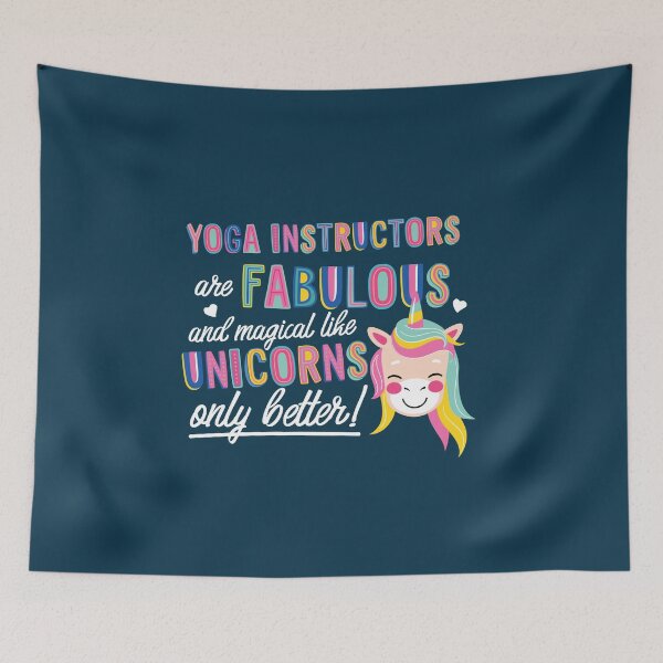 Item preview, Yoga Instructors are like Unicorns Gift Idea designed and sold by betternotes.