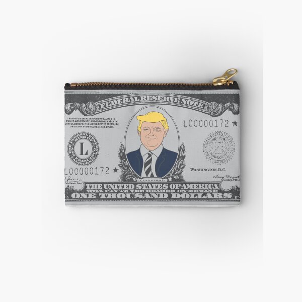 Item preview, Donald Trump on a 1000 dollar bill designed and sold by messupbro.