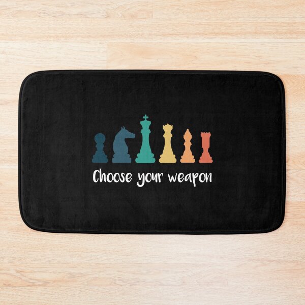Item preview, Choose Your Weapon - Chess Game designed and sold by Avgeek21.