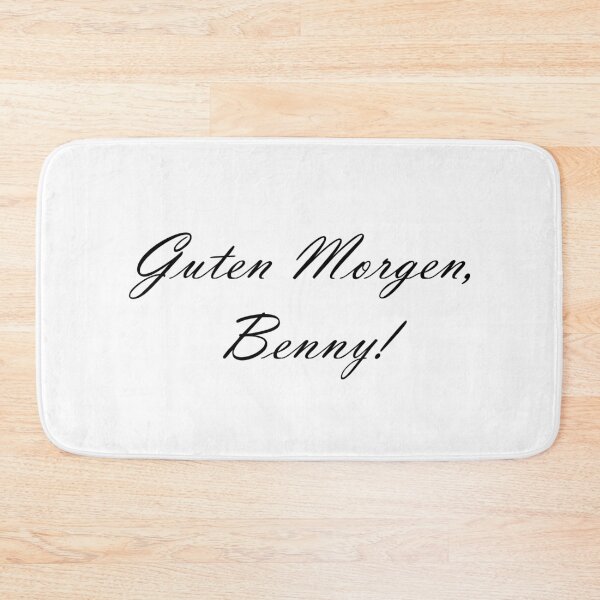 Item preview, Guten Morgen Benny designed and sold by JustCreativity.