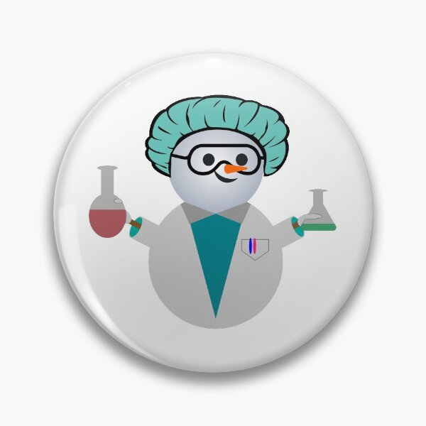 Item preview, snowman lab tech designed and sold by Gwenvell.