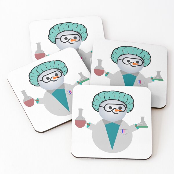 Item preview, snowman lab tech designed and sold by Gwenvell.