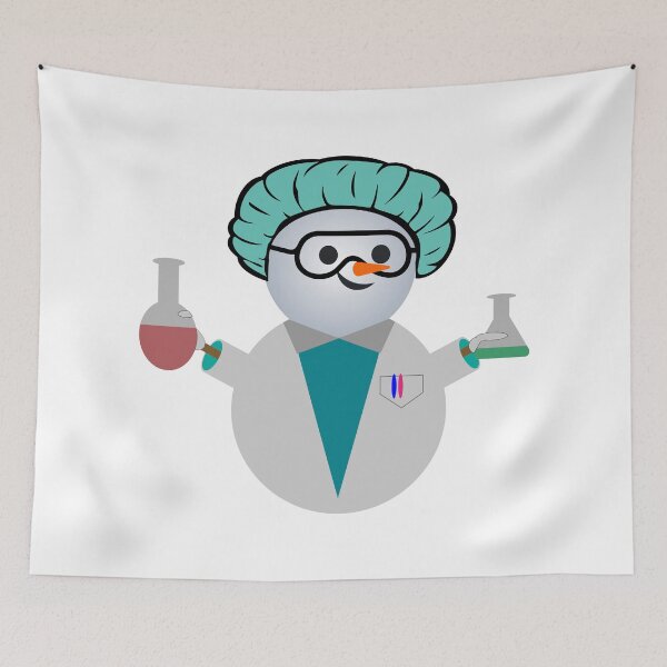 Item preview, snowman lab tech designed and sold by Gwenvell.