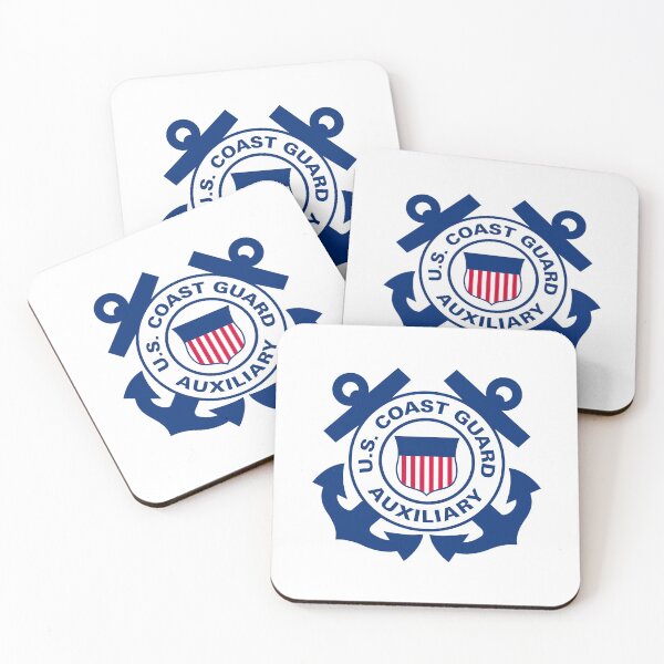 Item preview, Badge of the United States Coast Guard Auxiliary designed and sold by charlesdal.