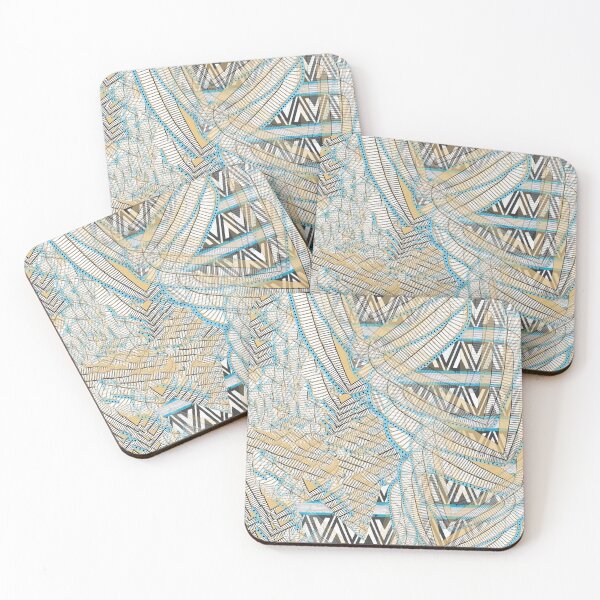 Item preview, Wings Repeat - Light - Ancient Egyptian inspired  designed and sold by SemDesigns1.
