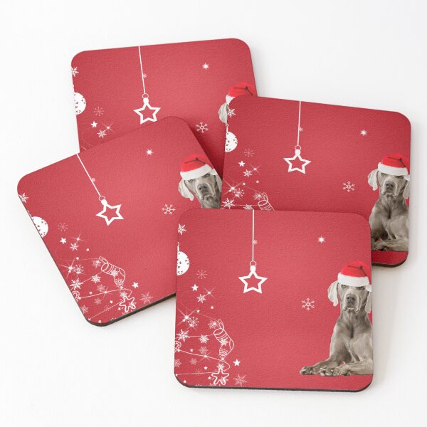 Item preview, Weimaraner Christmas designed and sold by FunShirtDesigns.