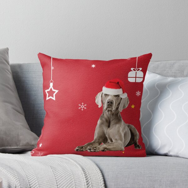 Item preview, Weimaraner Christmas designed and sold by FunShirtDesigns.